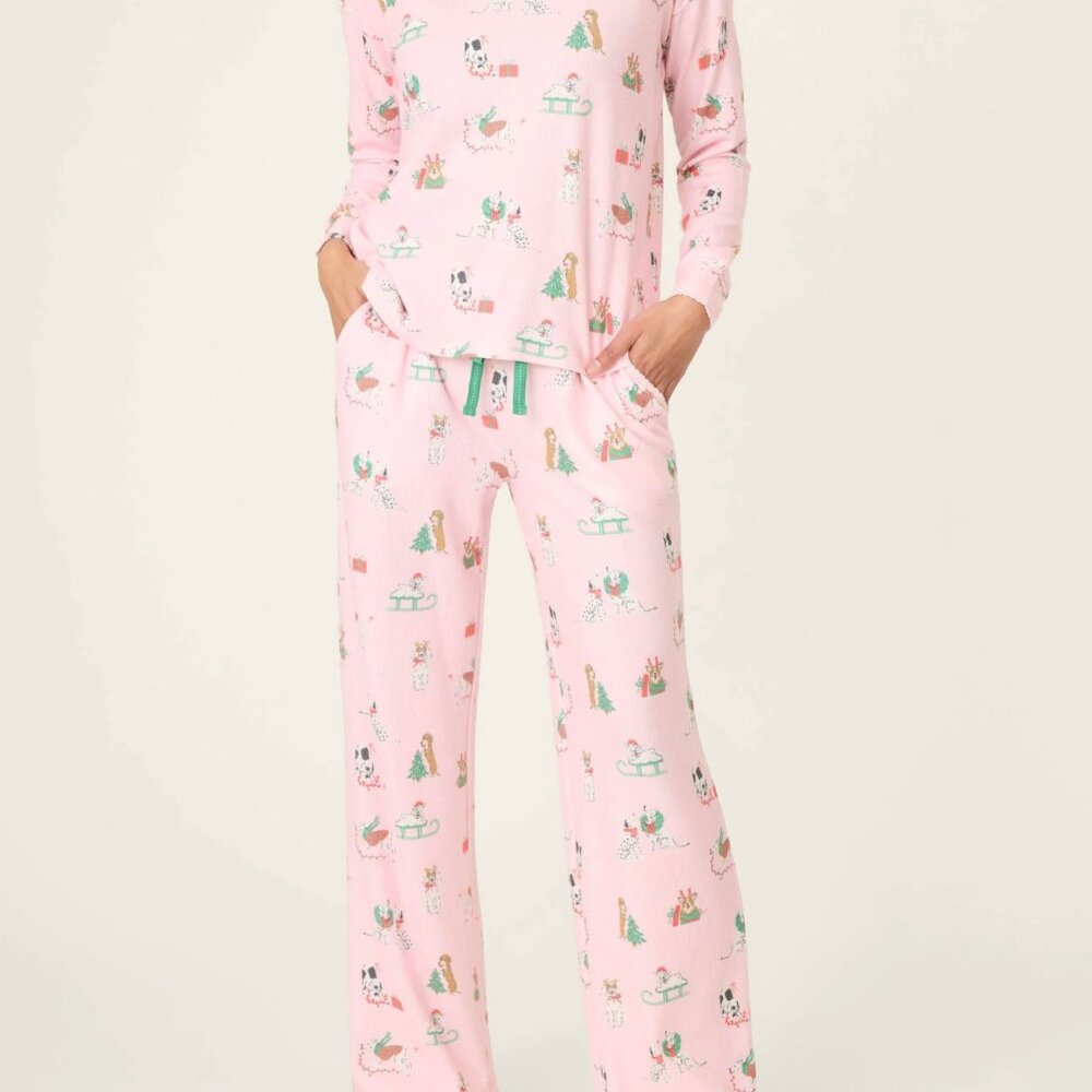 Peace + Pawlidays PJ Set